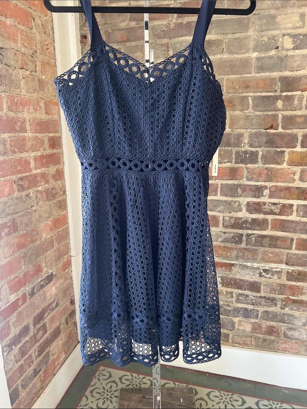 Lace Fit & Flare Dress